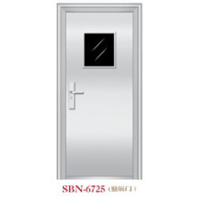 Porta de aço inoxidável para a luz do sol exterior (SBN-6725)